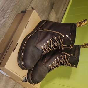 Dr. Martens 1460 Brown Crazyhorse Boots- Men 11/Women12